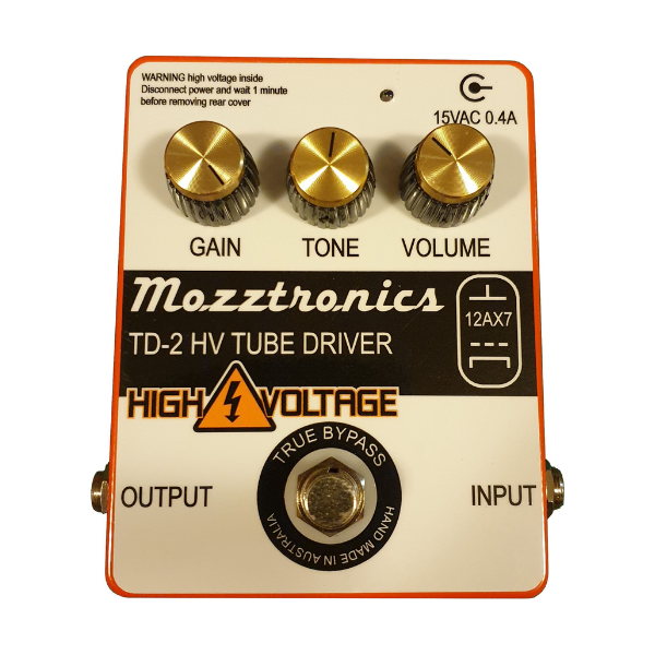 Mozztronics | TD-2 High Voltage Tube Driver Pedal