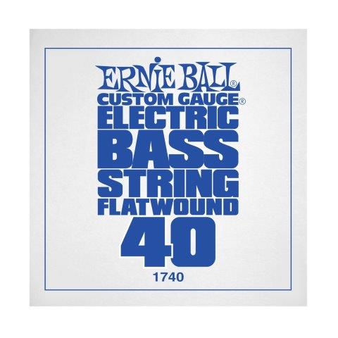 Ernie Ball P01740 Flatwound Electric Bass String .040