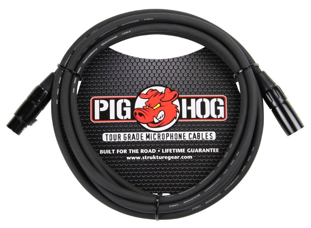 Pig Hog 8mm Mic Cable 10ft XLR