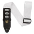 Ernie Ball P04259 Polypro Pickholder Guitar Strap/Bass Strap - White