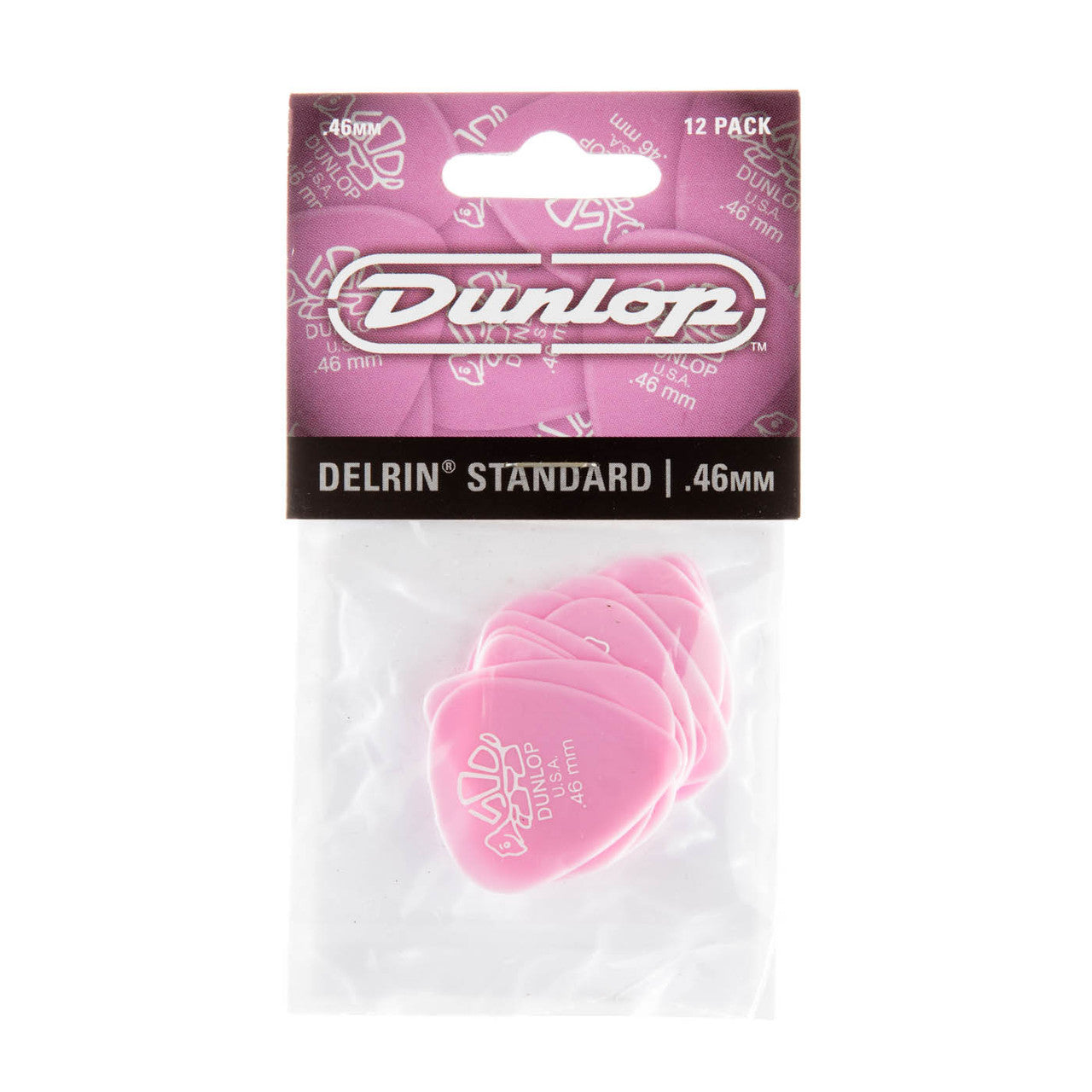 Dunlop Player's Pack | Delrin 500 Pick .46mm | 12-Pack