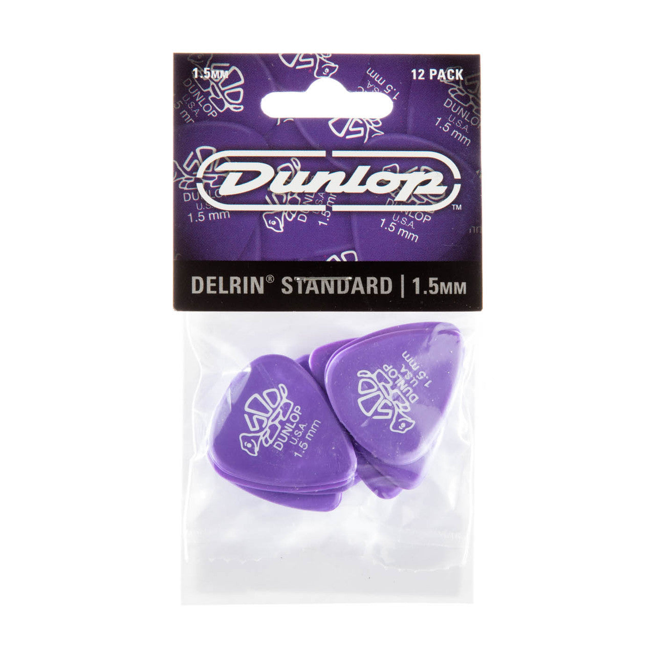 Dunlop Player's Pack | Delrin 500 Pick 1.5mm | 12-Pack