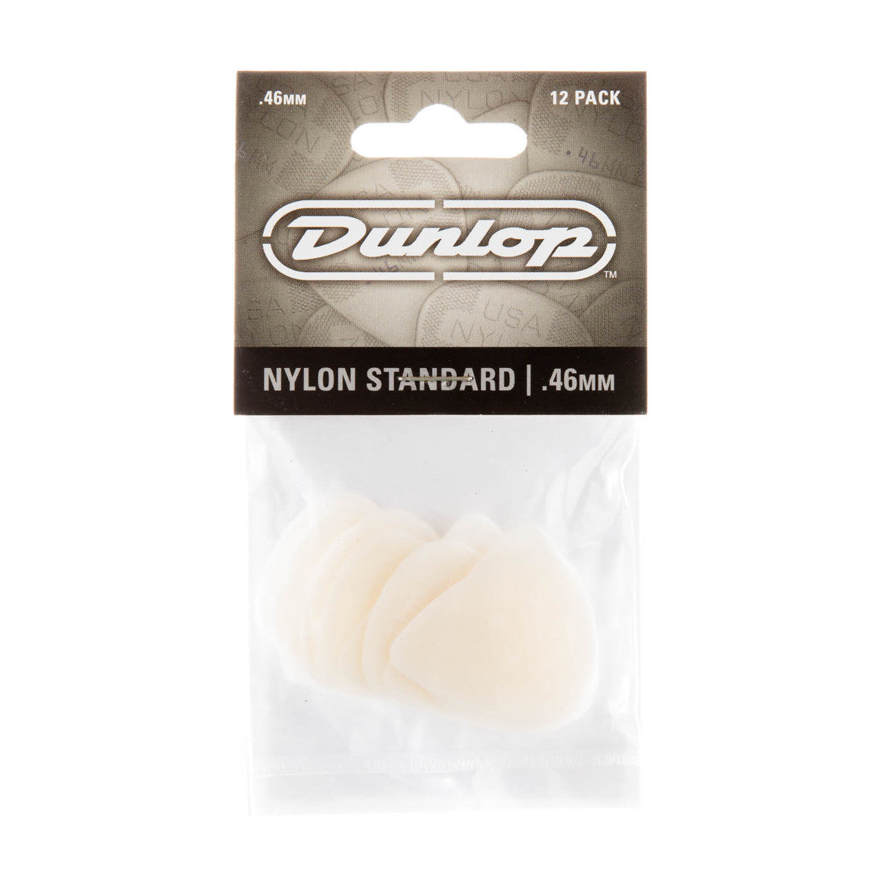 Dunlop Player's Pack | Nylon Standard Pick .46mm | 12-Pack