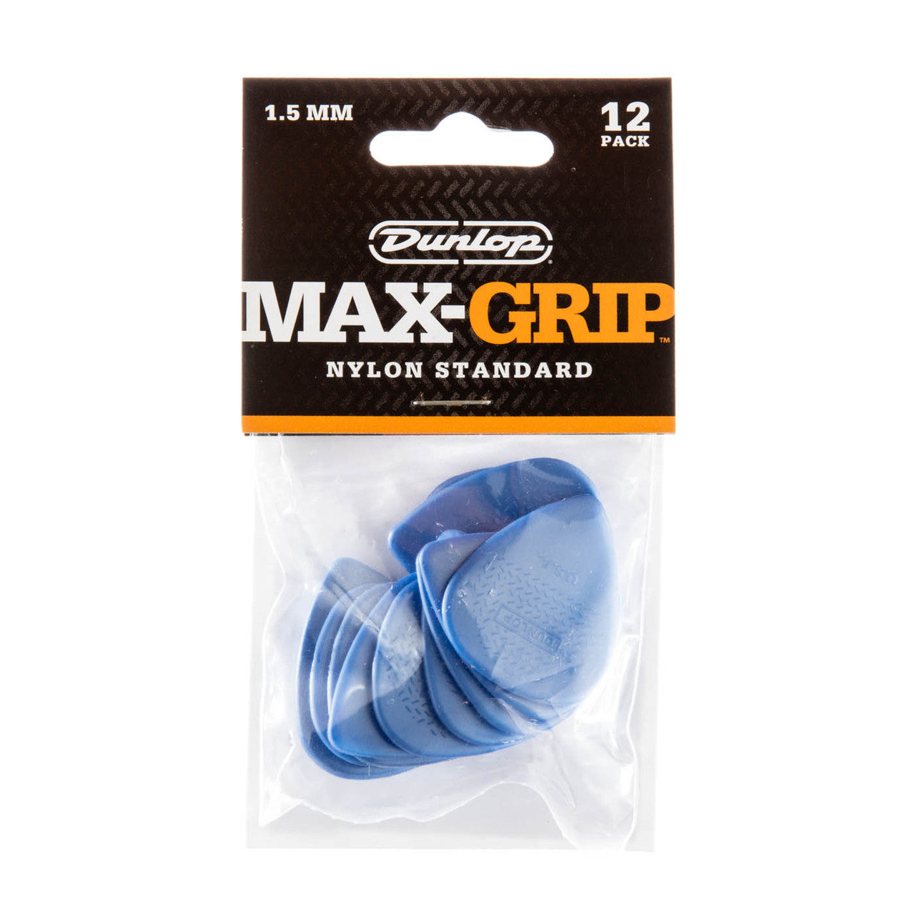 Dunlop Player's Pack | Max-Grip® Nylon Standard Pick 1.5mm | 12-Pack