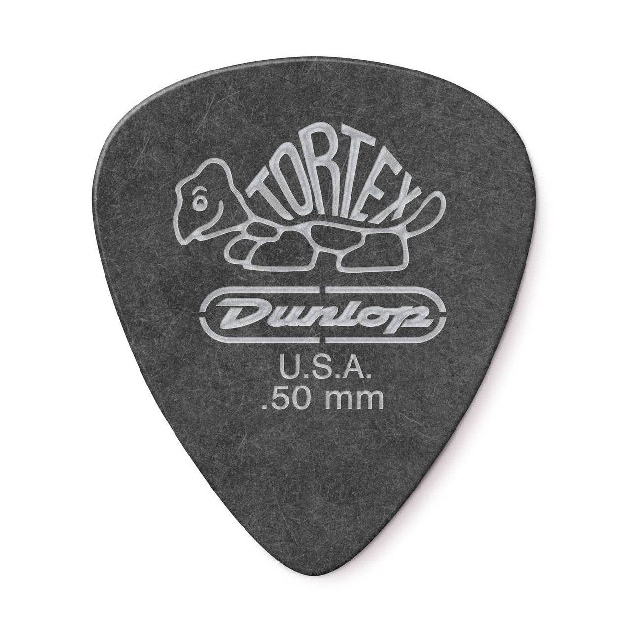 Dunlop Tortex® Pitch Black Standard Pick .50mm