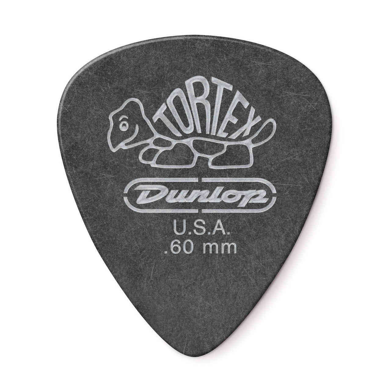 Dunlop Tortex® Pitch Black Standard Pick .60mm