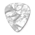 Dunlop Celluloid White Pearloid Classics Pick Heavy Gauge