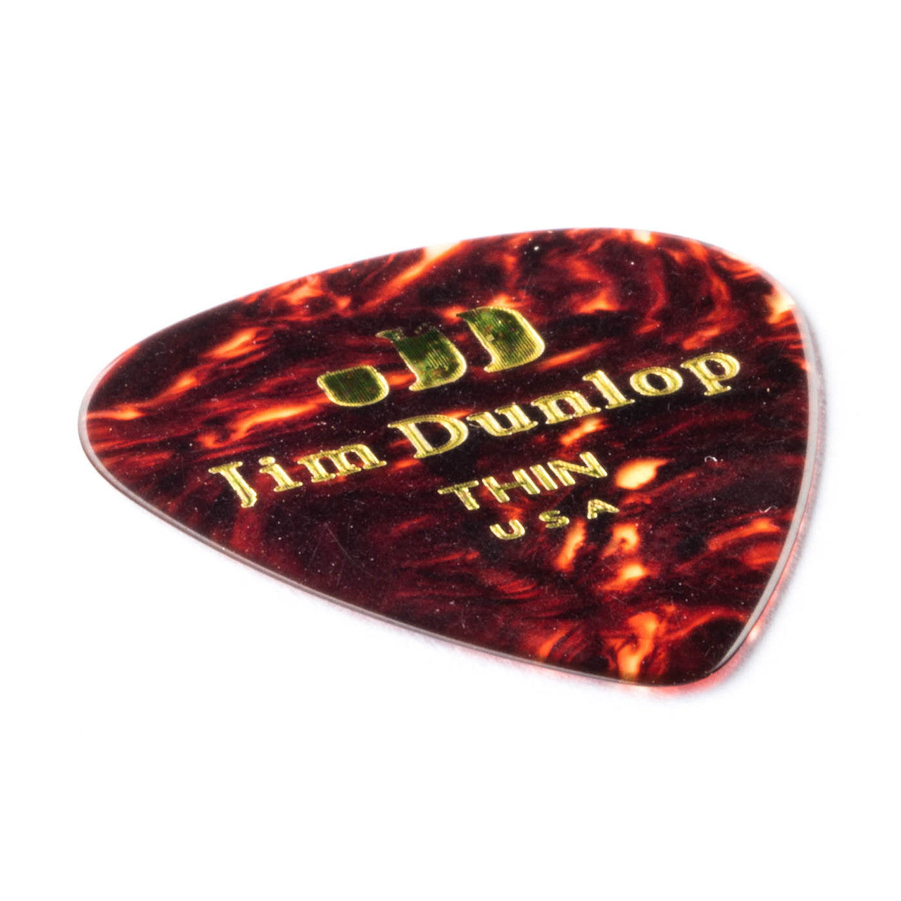 Dunlop Celluloid Shell Classics Pick Thin Gauge