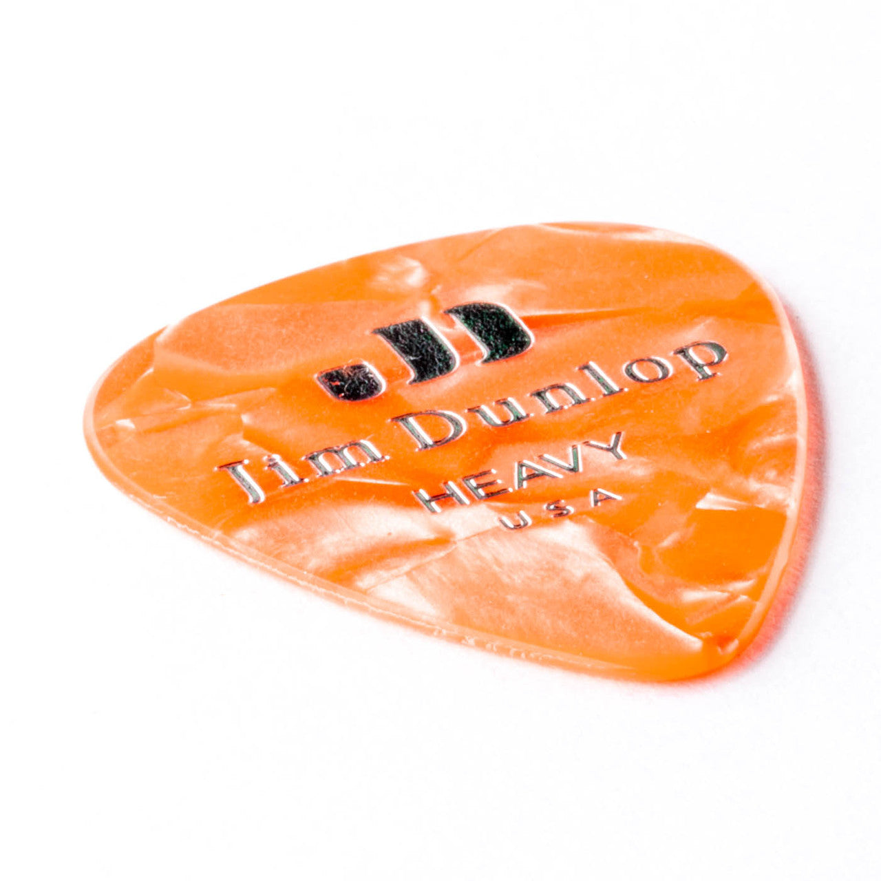 Dunlop Celluloid Orange Classics Pick Heavy Gauge