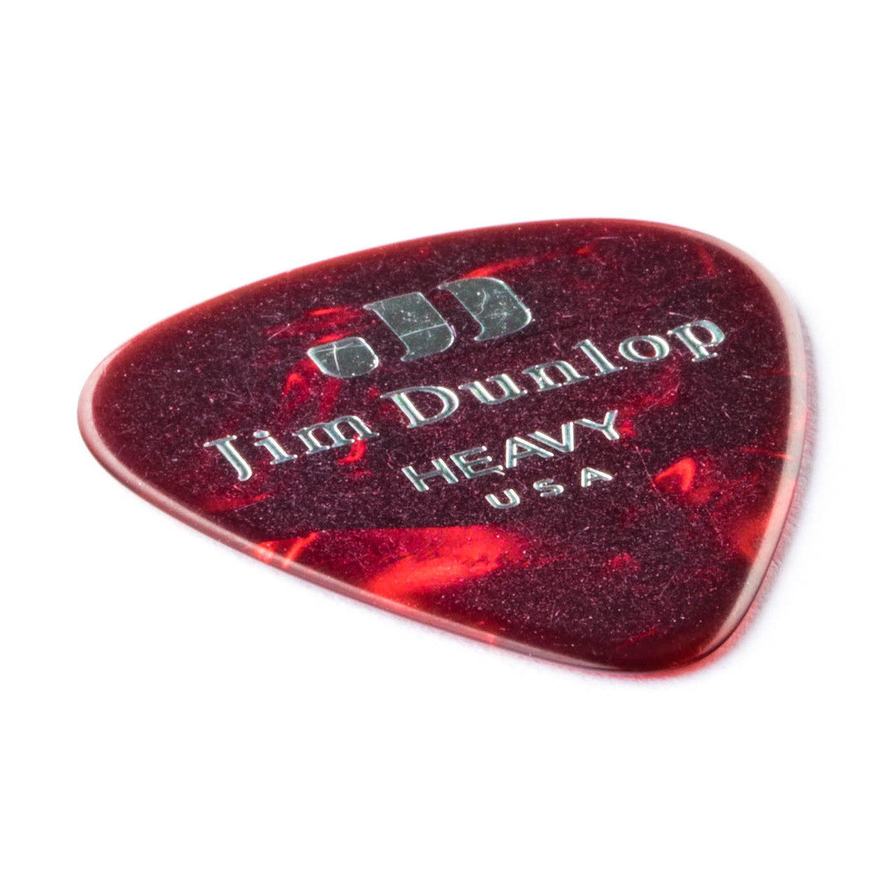 Dunlop Celluloid Red Classics Pick Heavy Gauge