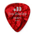 Dunlop Celluloid Red Classics Pick Heavy Gauge