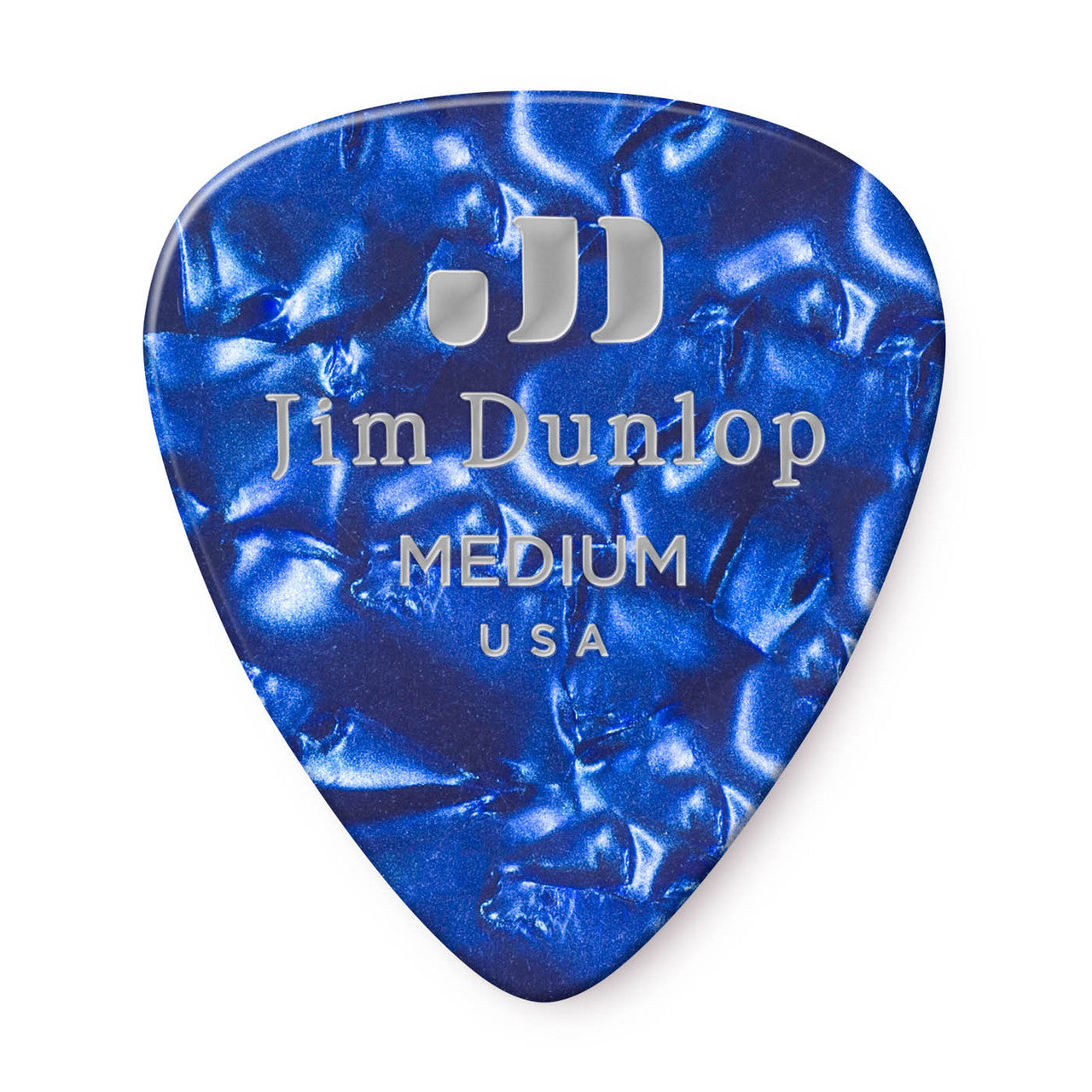 Dunlop Celluloid Blue Classics Pick Medium Gauge