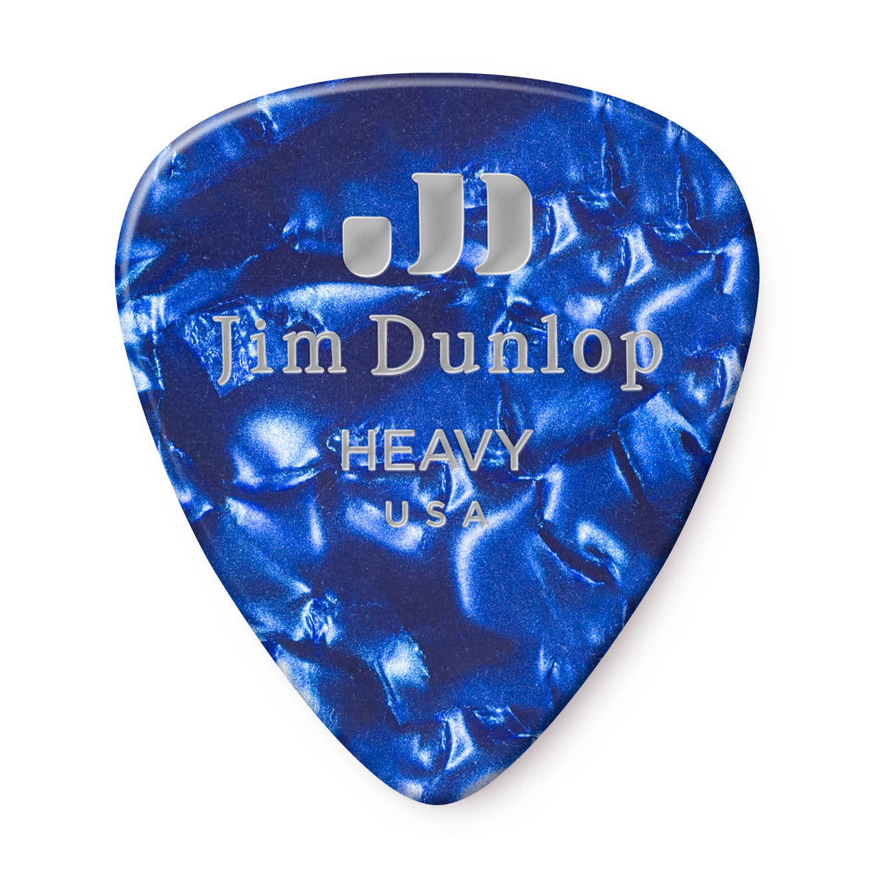 Dunlop Celluloid Blue Classics Pick Heavy Gauge