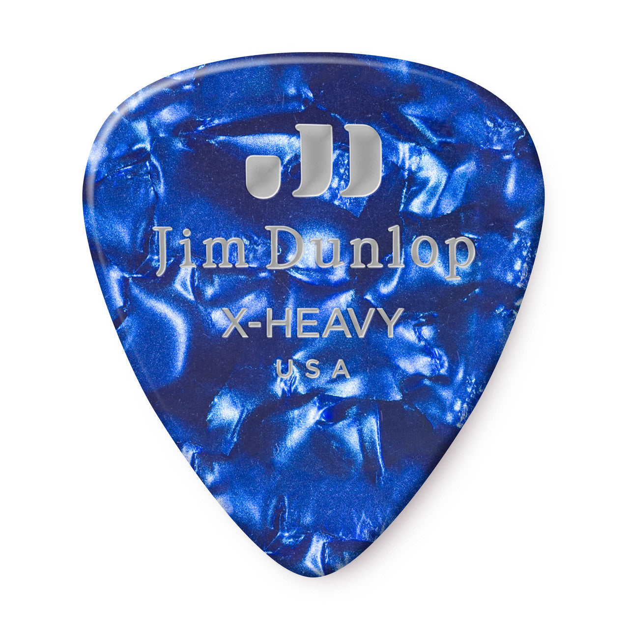 Dunlop Celluloid Blue Classics Pick Extra Heavy Gauge