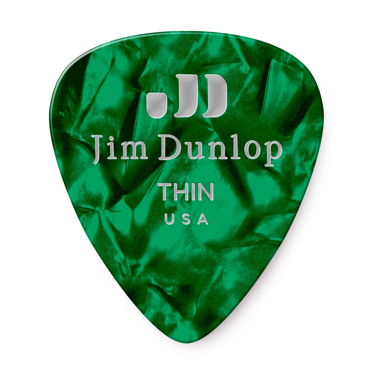 Dunlop Celluloid Green Classics Pick Thin Gauge