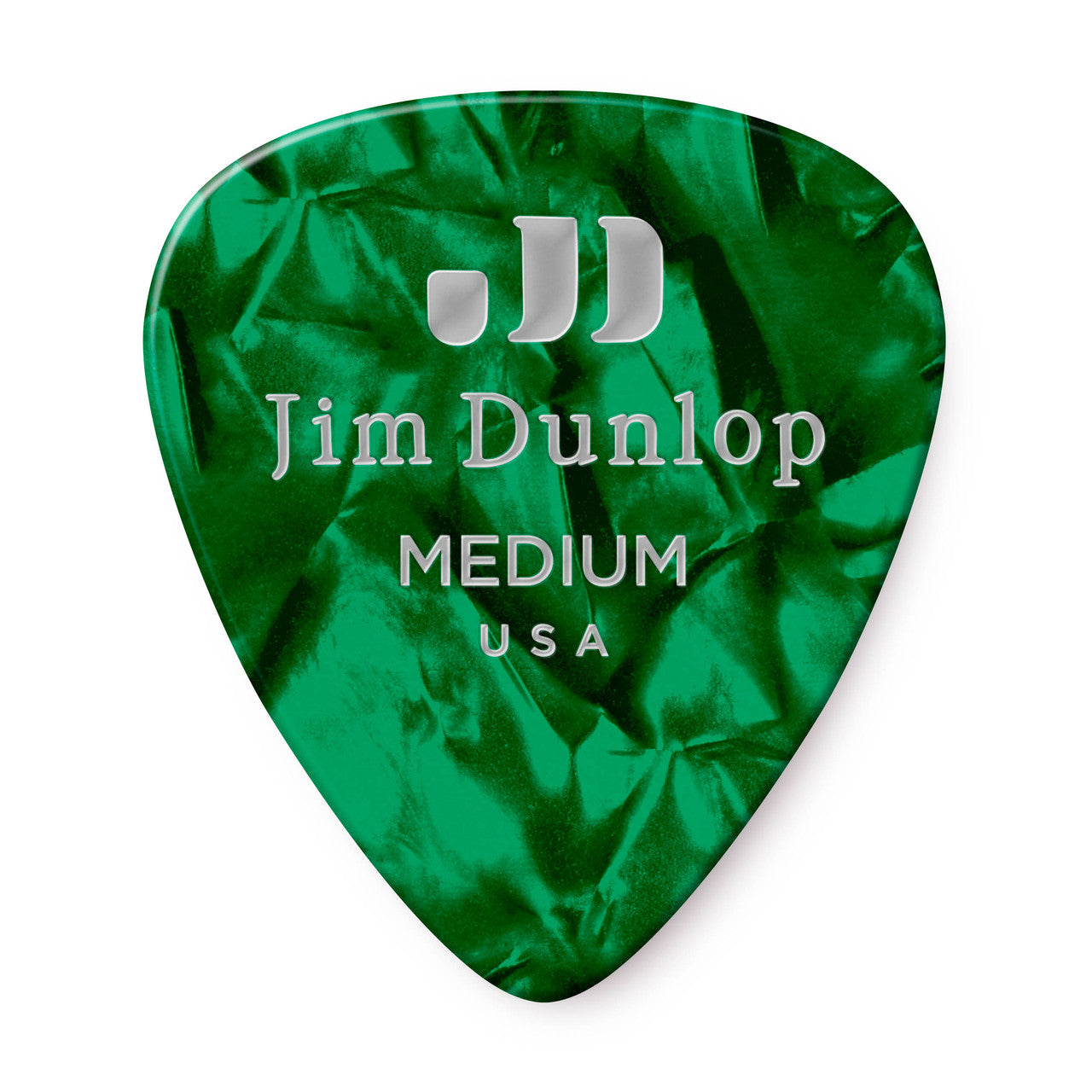 Dunlop Celluloid Green Classics Pick Medium Gauge