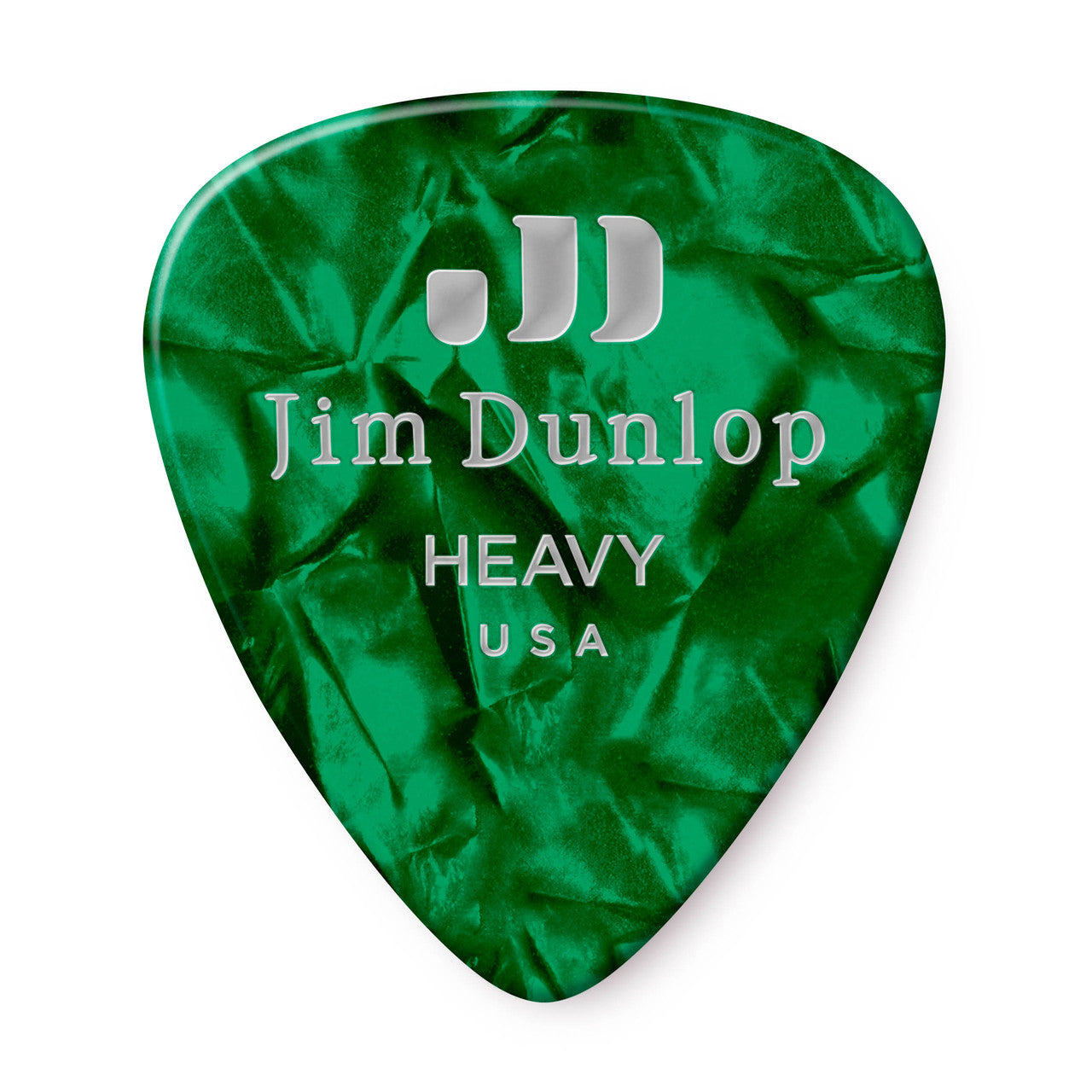 Dunlop Celluloid Green Classics Pick Heavy Gauge