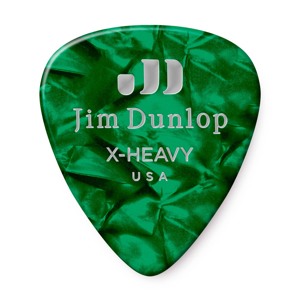 Dunlop Celluloid Green Classics Pick Extra Heavy Gauge