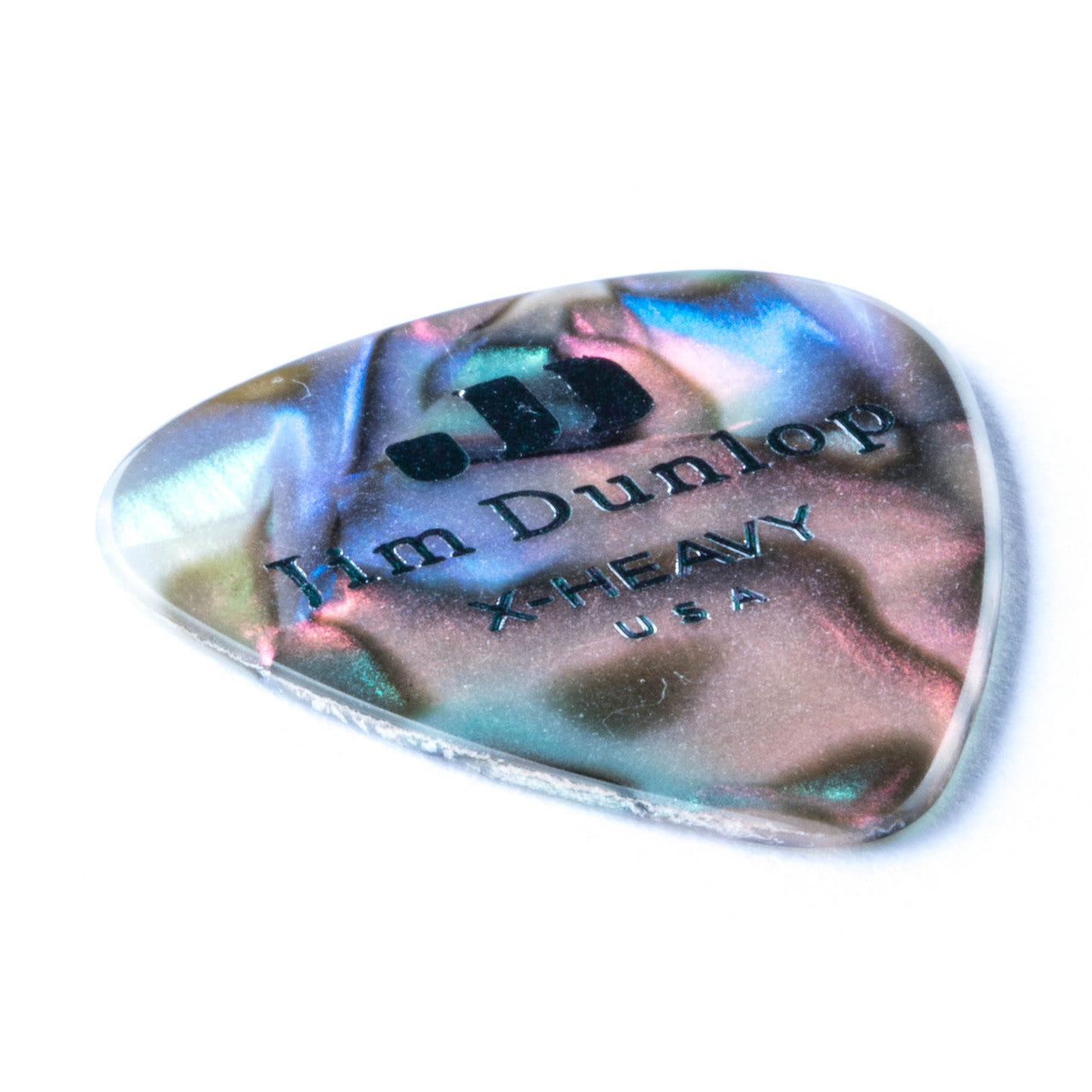 Dunlop Celluloid Abalone Classics Pick Extra Heavy Gauge