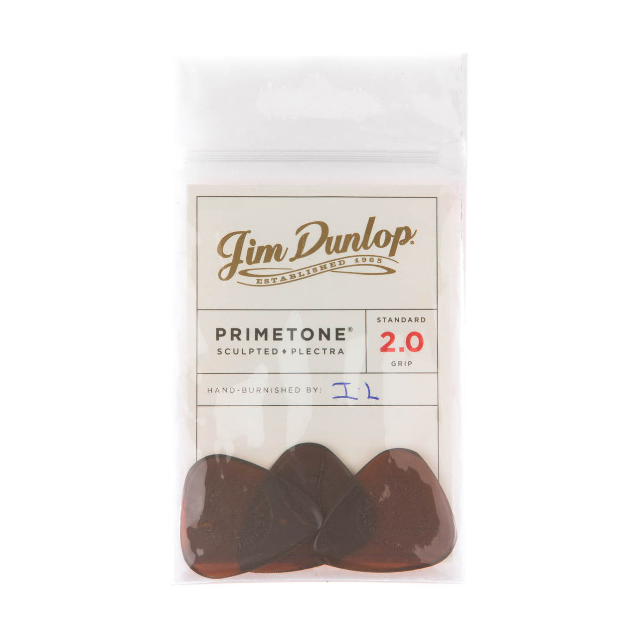 Dunlop Player's Pack | Primetone® Standard Grip Pick 2.0mm | 3-Pack