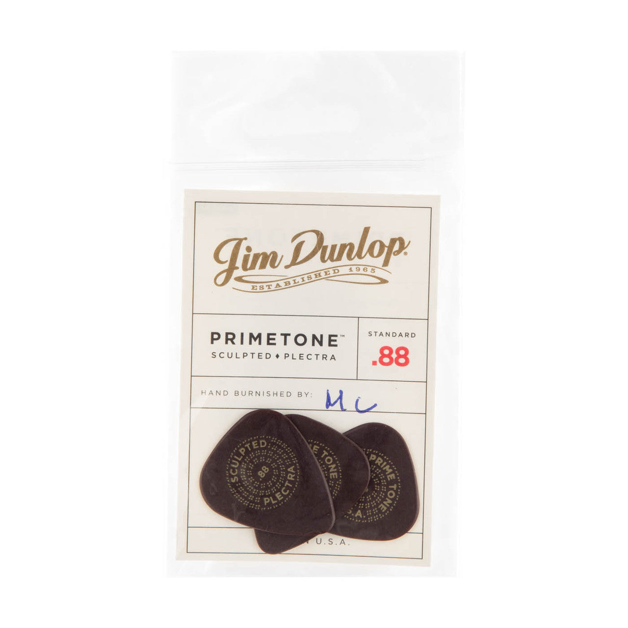 Dunlop Player's Pack | Primetone® Standard Smooth Pick .88mm | 3-Pack