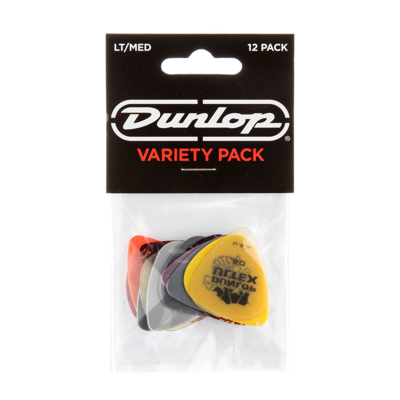 Dunlop Player's Pack | Guitar Pick Light/Medium Variety Pack | 12-Pack