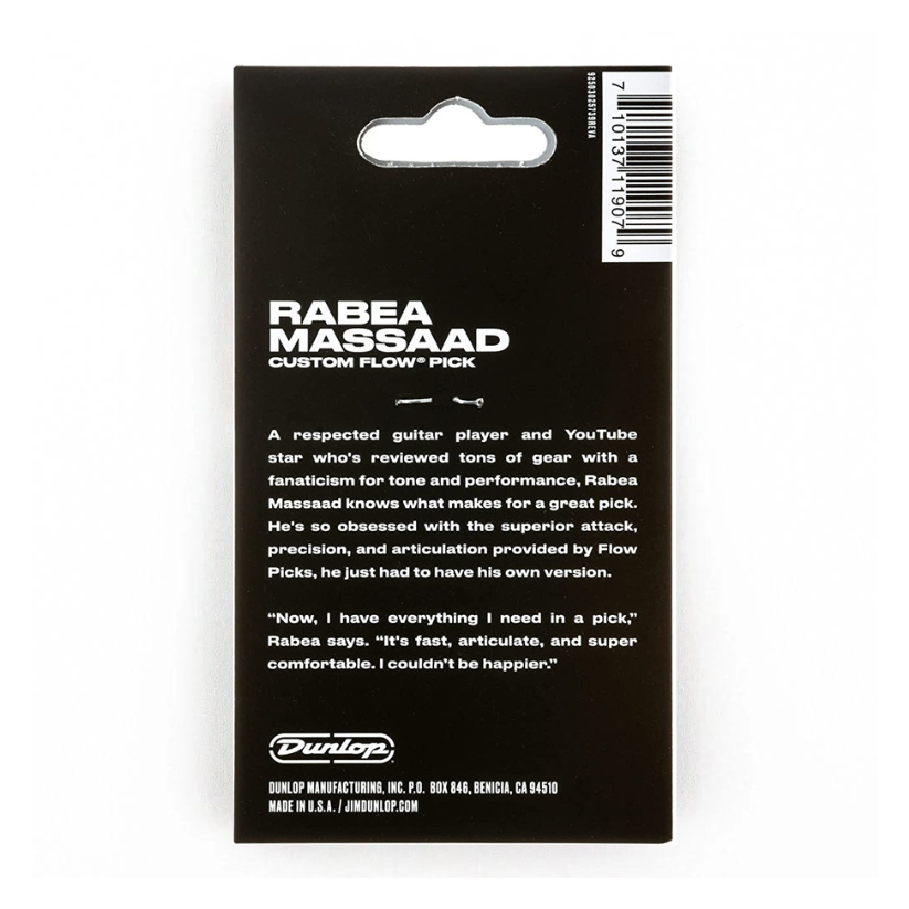 Dunlop Artist Series | Rabea Massaad Flow® Standard Pick 1.0mm | 6-Pack