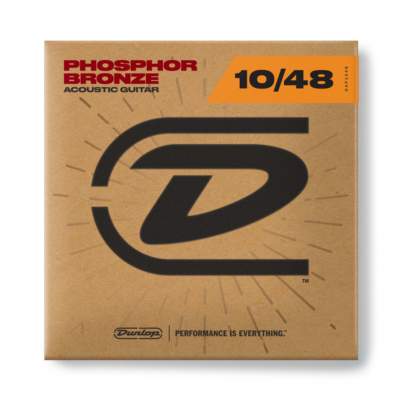 Dunlop Phosphor Bronze Acoustic Guitar Strings 10-48 Gauge | Extra Light