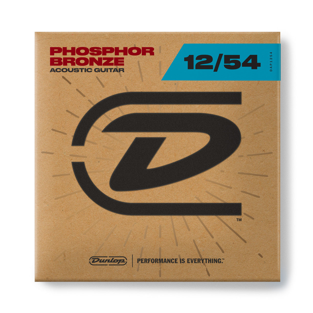 Dunlop Phosphor Bronze Acoustic Guitar Strings 12-54 Gauge | Light