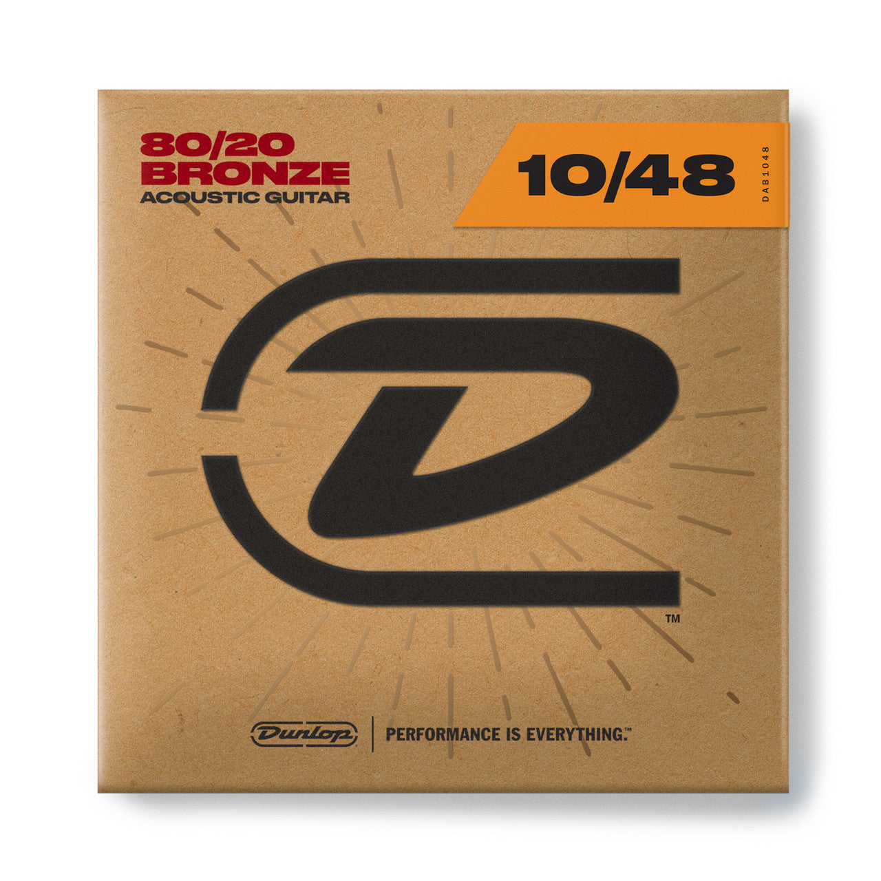 Dunlop 80/20 Bronze Acoustic Guitar Strings 10-48 Gauge | Extra Light