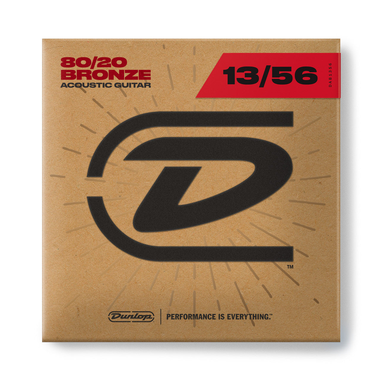 Dunlop 80/20 Bronze Acoustic Guitar Strings 13-56 Gauge | Medium