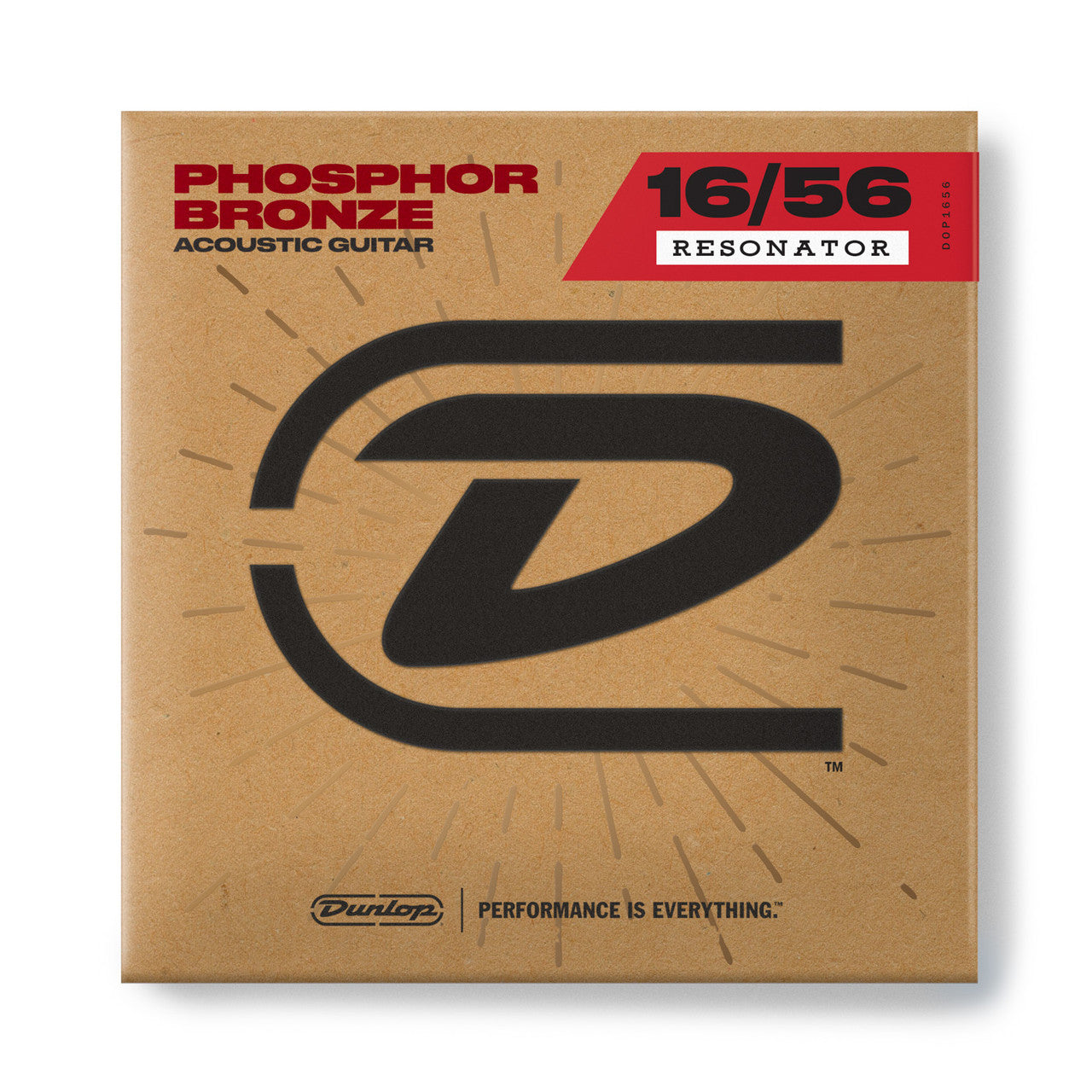 Dunlop Phosphor Bronze Acoustic Guitar Strings 16-56 Gauge | Resonator