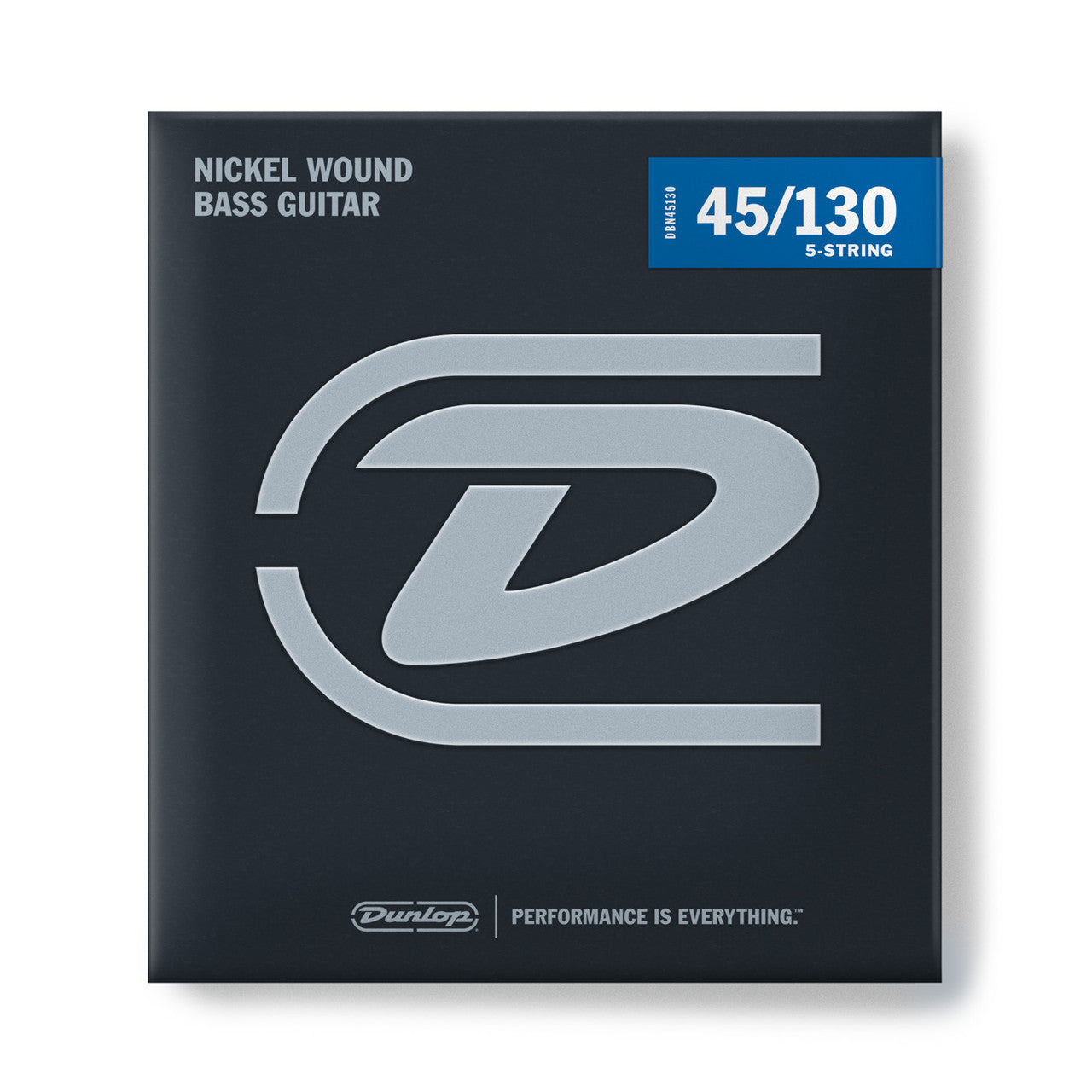 Dunlop DBS45130 Stainless Steel Roundwound Bass Strings 45-130 Gauge | 5-String