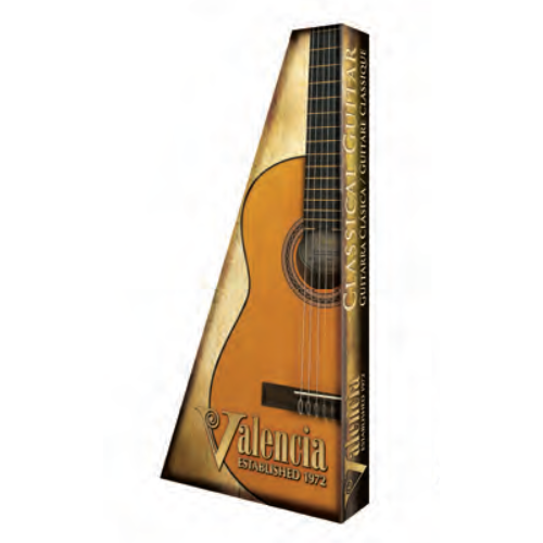 Valencia VC102PKS 100 Series | 1/2 Size Classical Guitar | Pink Sunburst
