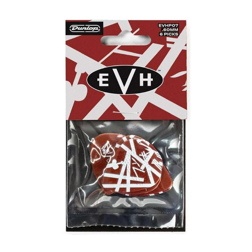 Dunlop JEVHP07 Artist Series | EVH® Shark Pick .60mm | 6-Pack