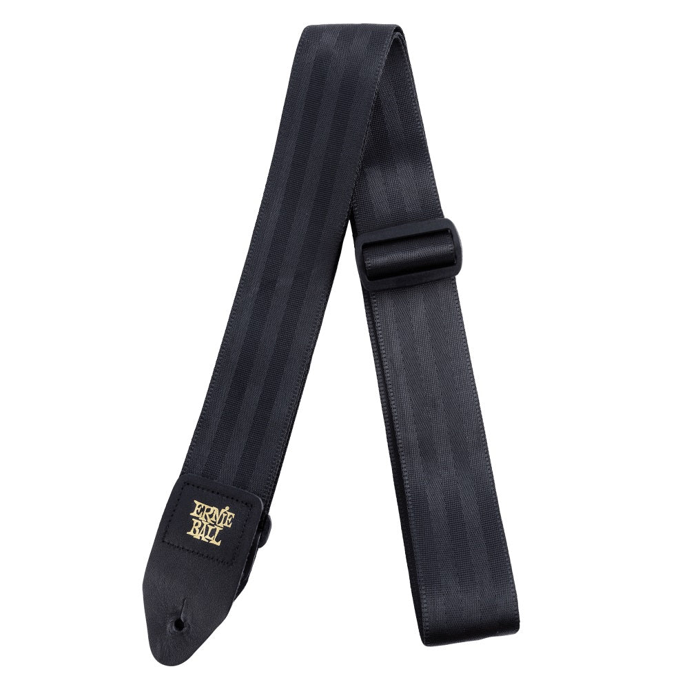 Ernie Ball P04139 Comfort 2in Seatbelt Webbing Guitar Strap/bass Strap - Black