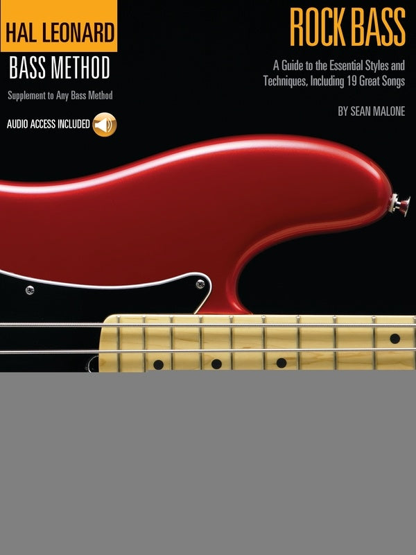 Hl Bass Method Rock Bass Bk/Cd