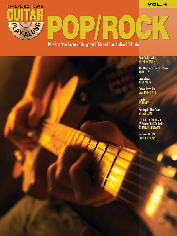 Hal Leonard Guitar Play-Along Vol. 4 Pop/Rock