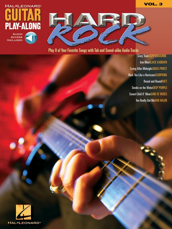 Hal Leonard Guitar Play-Along Vol. 3 Hard Rock