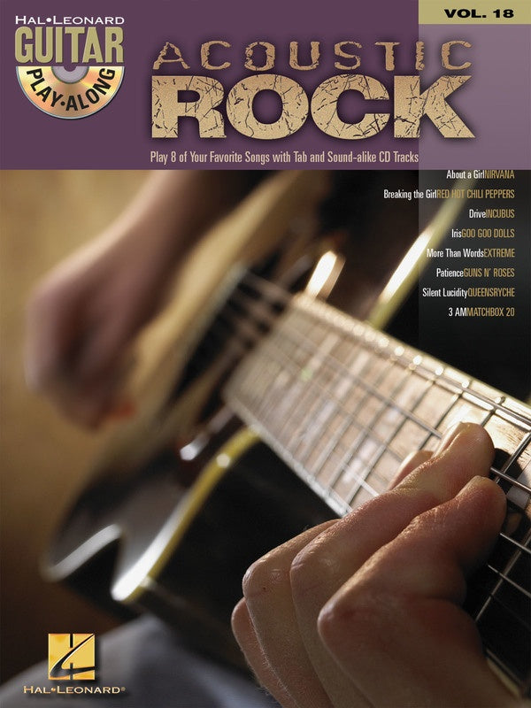 Hal Leonard Guitar Play-Along Vol. 18 Acoustic Rock