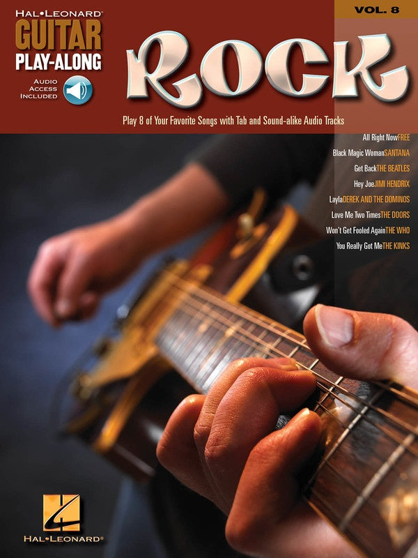 Hal Leonard Guitar Play-Along Vol. 8 Rock