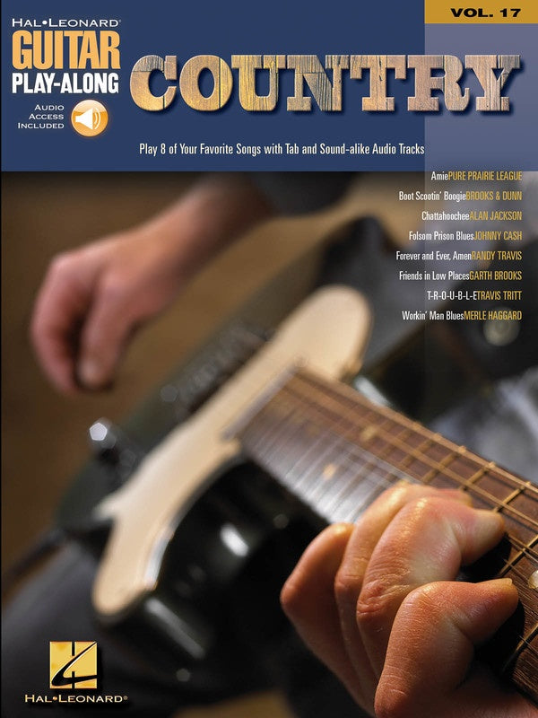 Hal Leonard Guitar Play-Along Vol. 17 Country