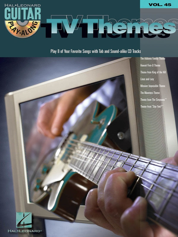 Hal Leonard Guitar Play-Along Vol. 45 TV Themes