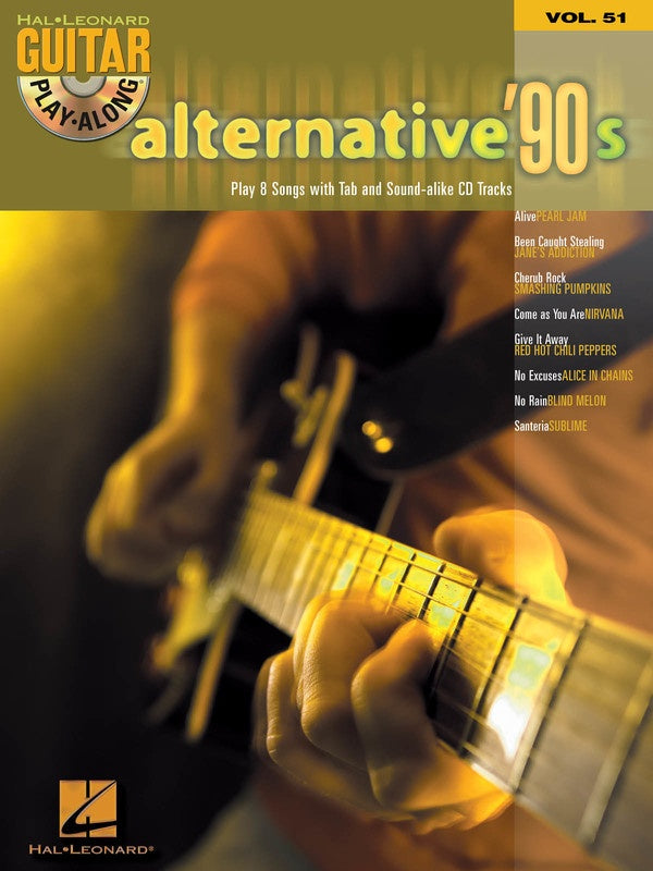 Hal Leonard Guitar Play-Along Vol. 51 Alternative '90s