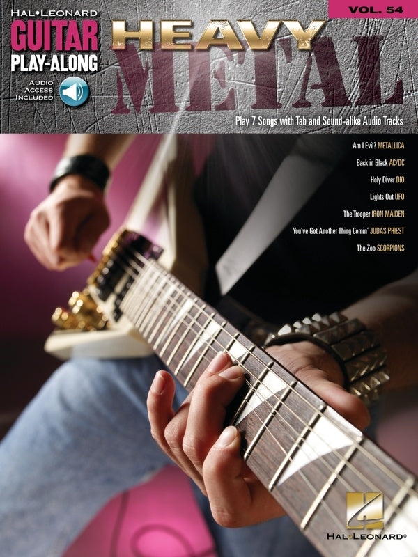 Hal Leonard Guitar Play-Along Vol. 54 Heavy Metal