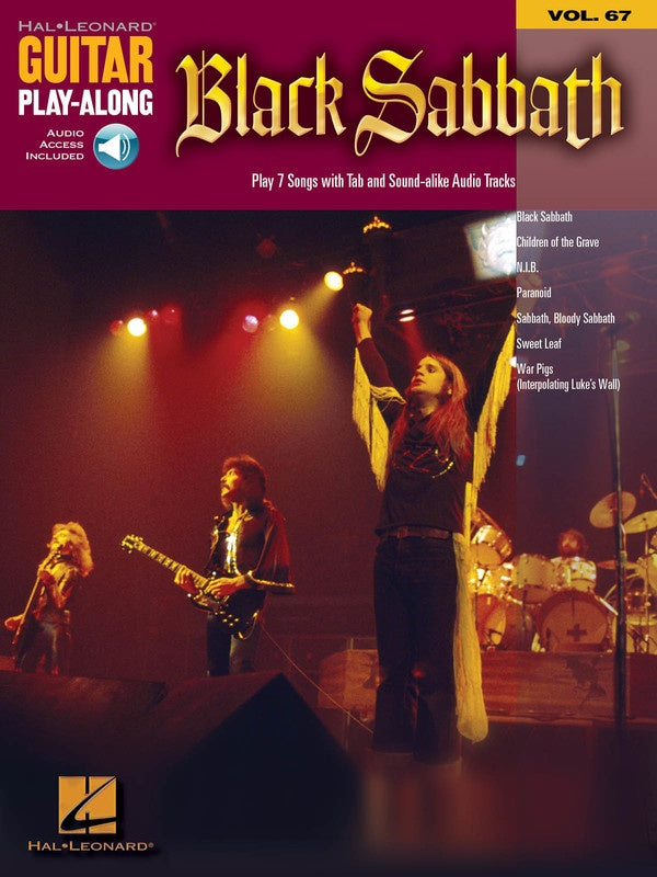 Hal Leonard Guitar Play-Along Vol. 67 Black Sabbath