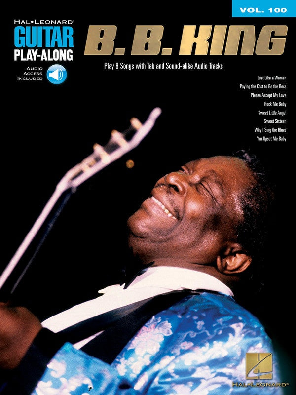 Hal Leonard Guitar Play-Along Vol. 100 B.B. King