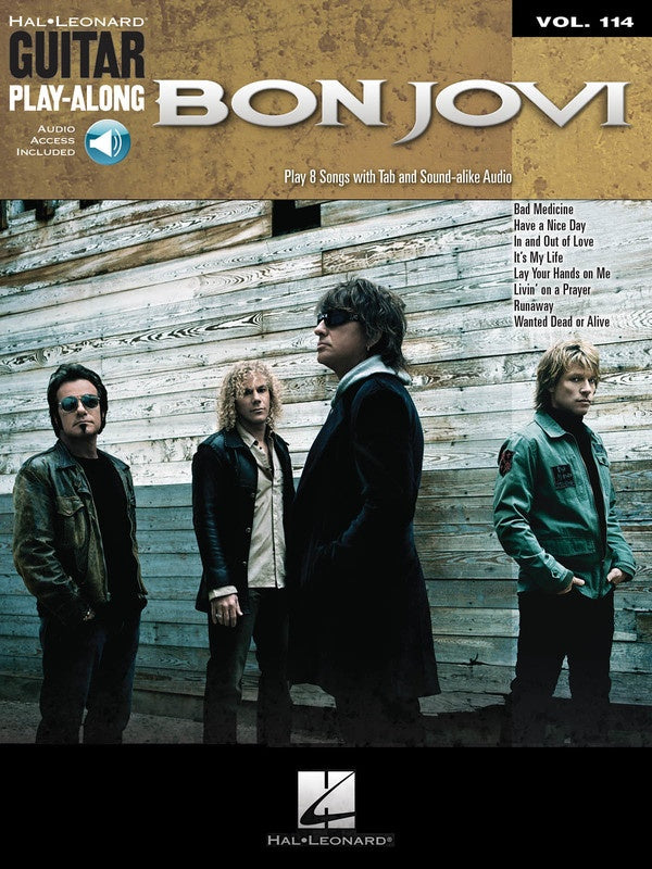 Hal Leonard Guitar Play-Along Vol. 114 Bon Jovi