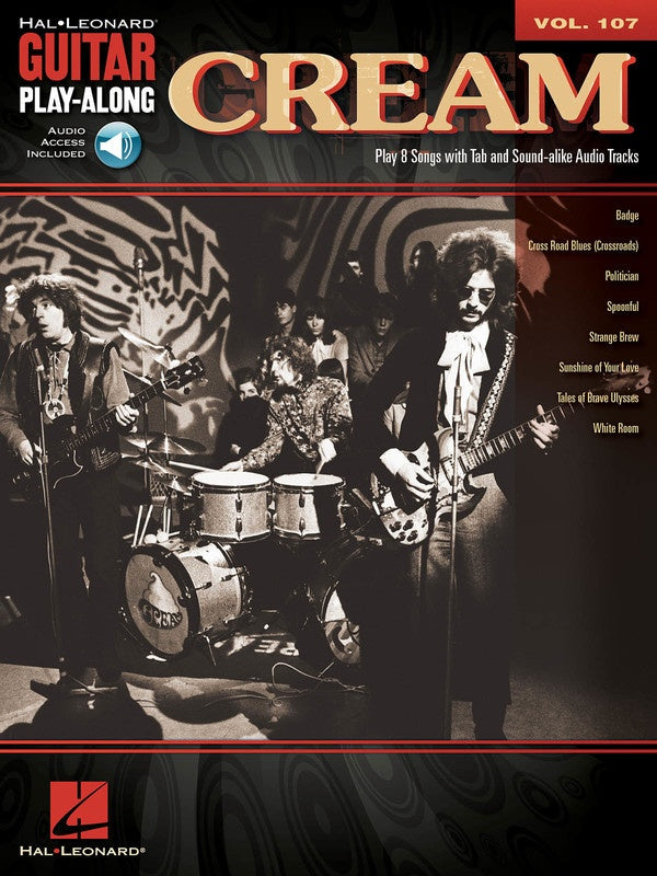 Hal Leonard Guitar Play-Along Vol. 107 Cream