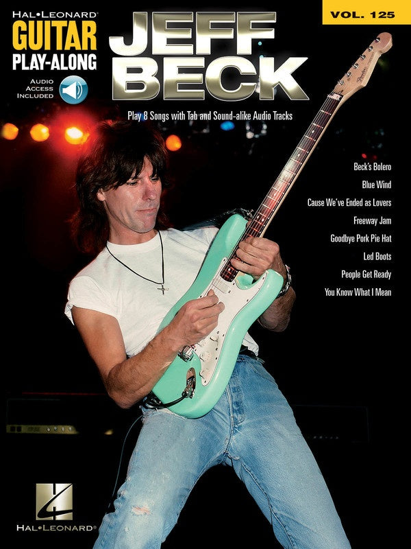 Hal Leonard Guitar Play-Along Vol. 125 Jeff Beck